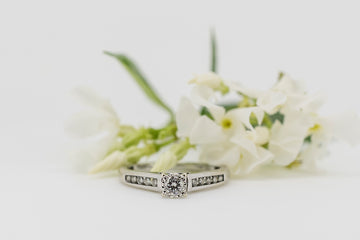 10ct White Gold Diamond Ring #25G10CT