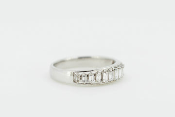18ct White Gold Diamond Ring #27870-2