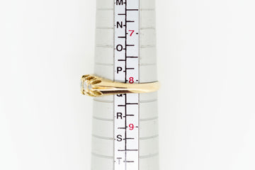 14ct Yellow Gold 5 Diamond Ring #279789