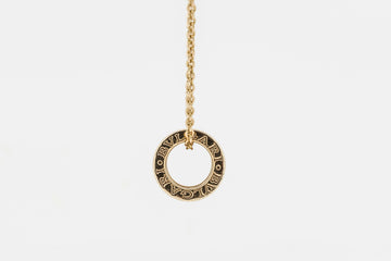 BVLGARI ROUND PENDANT IN 18CT ROSE GOLD