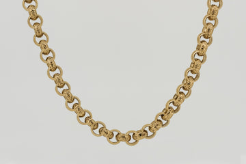 9ct Rose Gold, Belcher Chain, 94 Grams