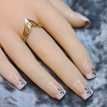 14CT Yellow Gold Patterned Ring #27722