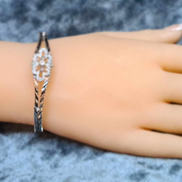 9ct White Gold Bracelet with Diamond #2752G