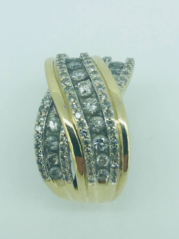 10ct beautiful Gold Diamond Ring