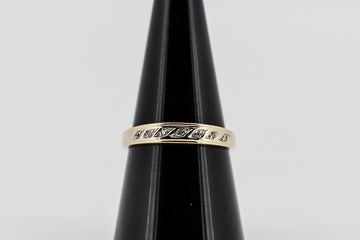 9ct Yellow Gold and Diamond Eternity Ring # 25484-75