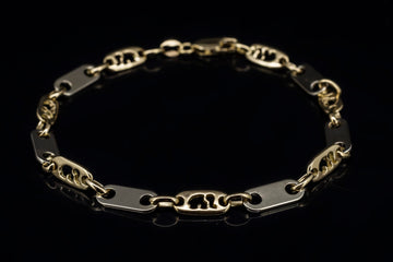 18CT SOLID GOLD BRACELET
