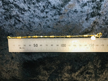24ct gold bracelet 25805-7