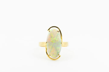 18ct gold Ring with Australian Solid Opal