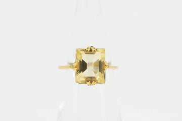 21ct Yellow Gold Citrine Ring #28021