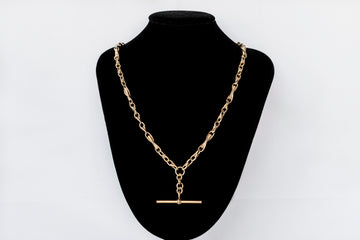 9CT GOLD FOB CHAIN