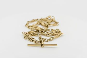 9CT GOLD FOB CHAIN