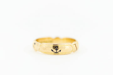18ct Yellow Gold Men's Ring #8375