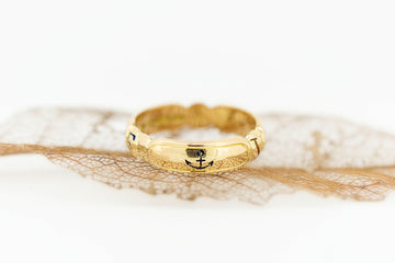 18ct Yellow Gold Men's Ring #8375
