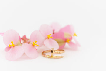 18ct Yellow Gold Cartier Juste Un Clou Nail Ring With Original Box #94175