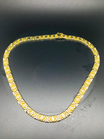 Solid 18ct Heavy Weight Gold Necklace Italian Chain