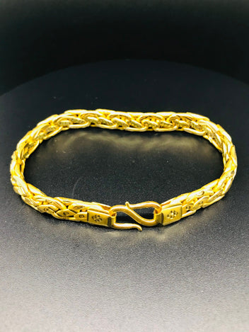 Solid 22ct Gold Bracelet