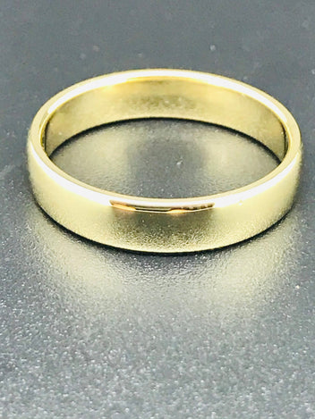 9ct Yellow Gold Wedding Band 1199