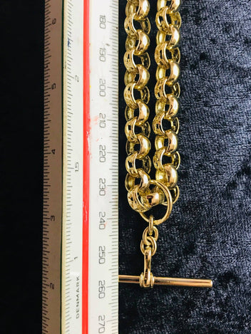 10ct Yellow Gold Necklace Belcher Chain 1191