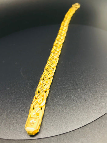 Solid 22ct Gold Bracelet