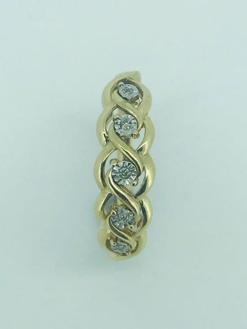 14ct Elegant Gold Diamond Ring