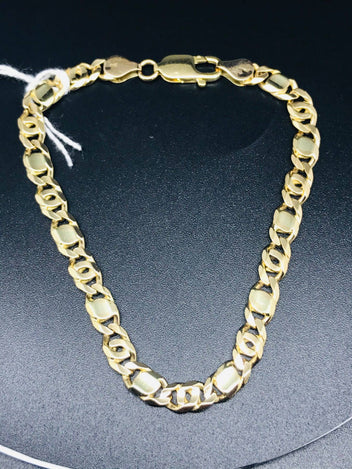 9ct Gold Italian made Birds Eye Bracelet