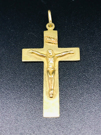 9ct Gold Crucifix 1146