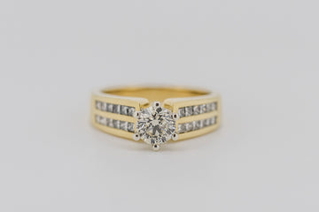 18ct gold diamond ring