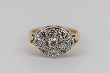 12ct gold diamond ring.