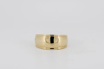 18ct solid yellow gold dress ring