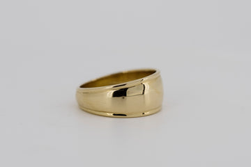 18ct solid yellow gold dress ring