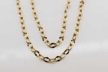 18ct gold Italian made chain necklace