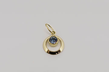 14ct Gold pendant with Topaz #258853-91