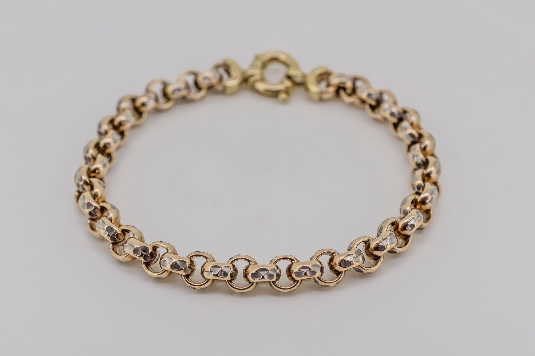9ct Gold 65mm Solid Oval Comfort Bangle | Angus & Coote
