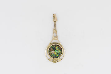 9CT GOLD OPAL PENDANT