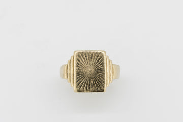 9CT GOLD SIGNET RING