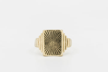 9CT GOLD SIGNET RING