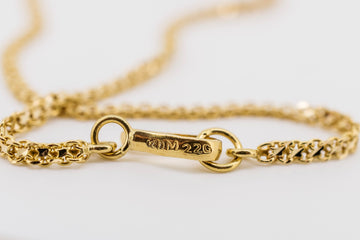 22ct yellow gold chain