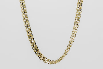 Long 18ct gold chain