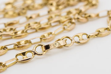 18ct gold Italian made chain necklace