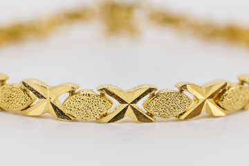 22CT YELLOW GOLD BRACELET