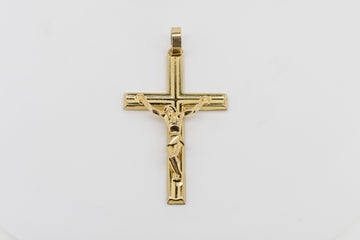 9CT GOLD LARGE CRUCIFIX