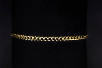 9CT GOLD CHAIN BRACELET