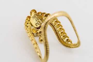 22CT GOLD RING. INDIAN GOLD