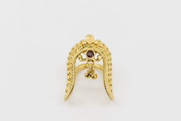 22CT GOLD RING. INDIAN GOLD