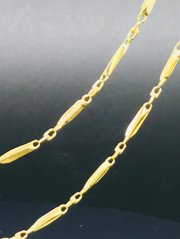 22ct solid gold necklace chain 1303