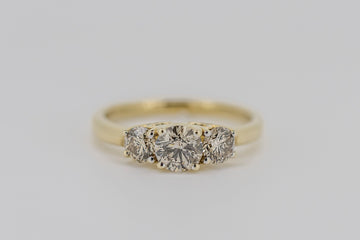 14ct Gold Diamond Ring