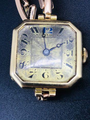 Vintage ladies 9ct gold watch