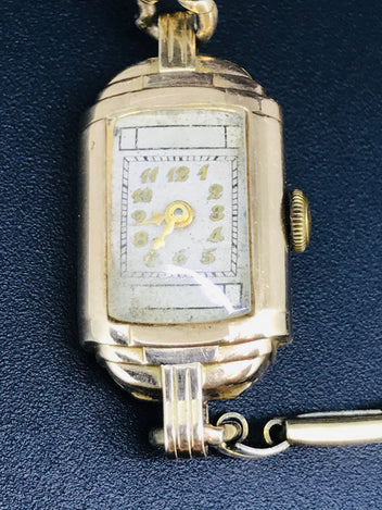 Vintage ladies 9ct gold watch