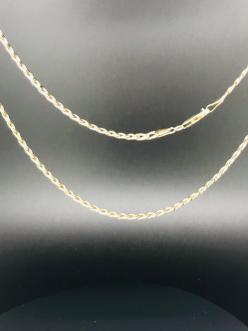 9ct solid gold Italian made chain