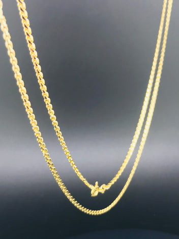 18ct gold necklace chain